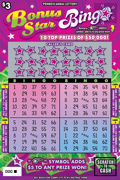 Bonus Star Bingo