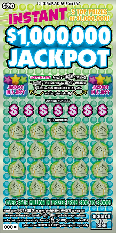 Instant $1,000,000 Jackpot
