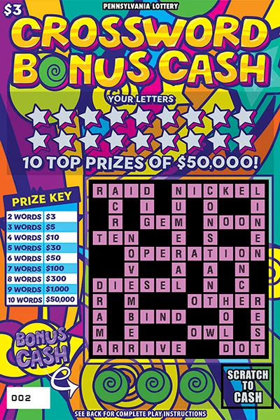 Crossword Bonus Cash
