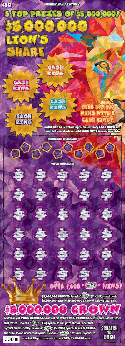 $5,000,000 Lion’s Share