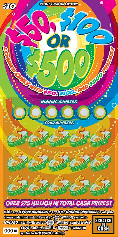 $50, $100 or $500