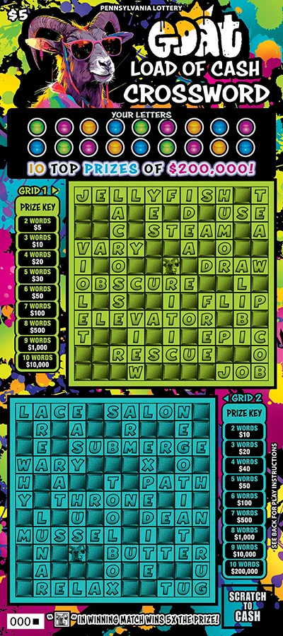 Goat Load of Cash Crossword