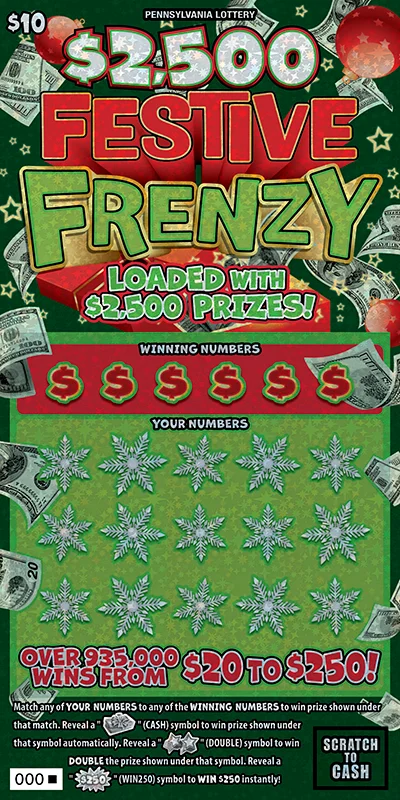 $2,500 Festive Frenzy