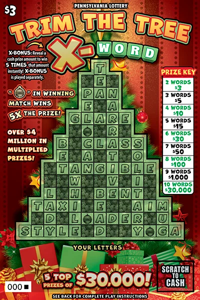 Trim the Tree X-word