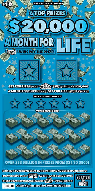 $20,000 a Month for Life