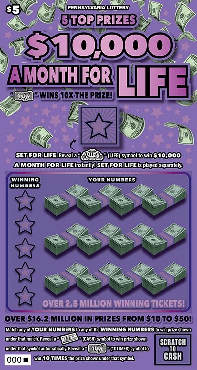 $10,000 a Month for Life