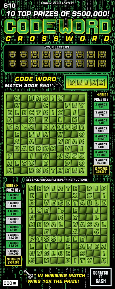 Code Word Crossword