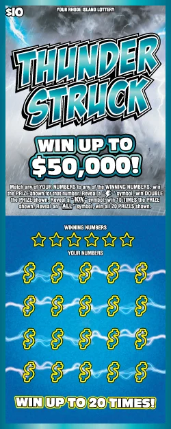 Thunder Struck - Rhode Island Lottery