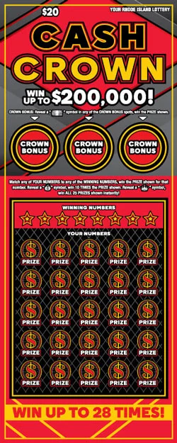 Cash Crown - Rhode Island Lottery