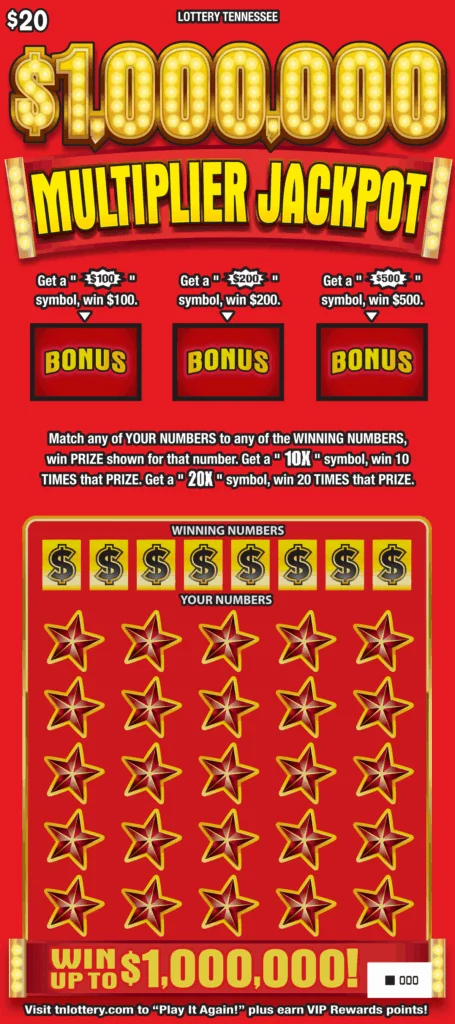 $1,000,000 Multiplier Jackpot