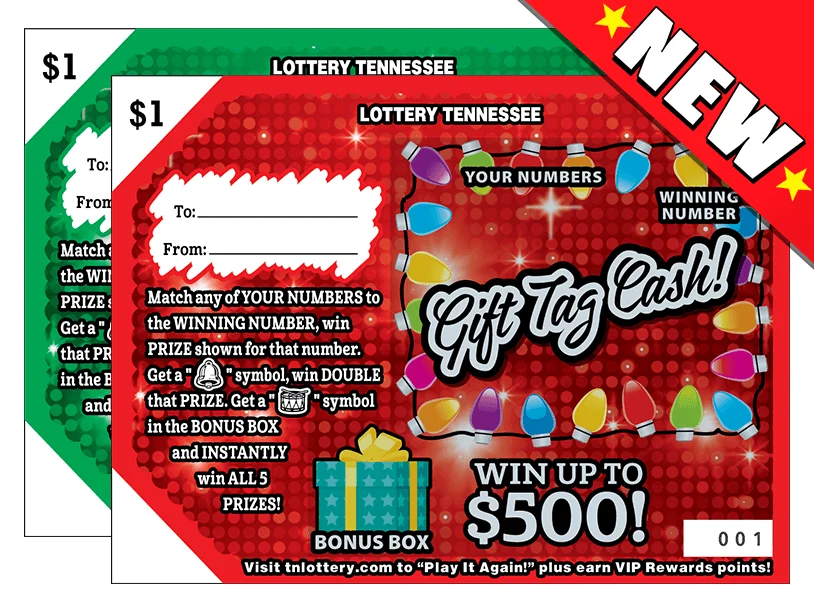 Gift Tag Cash! scratch-off ticket