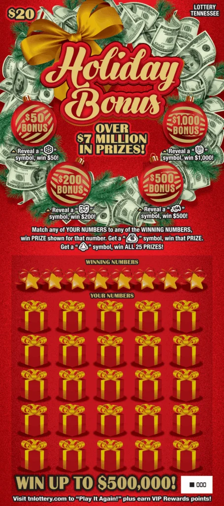 Holiday Bonus