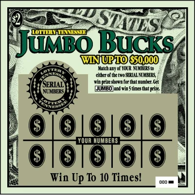 Jumbo Bucks scratch-off ticket