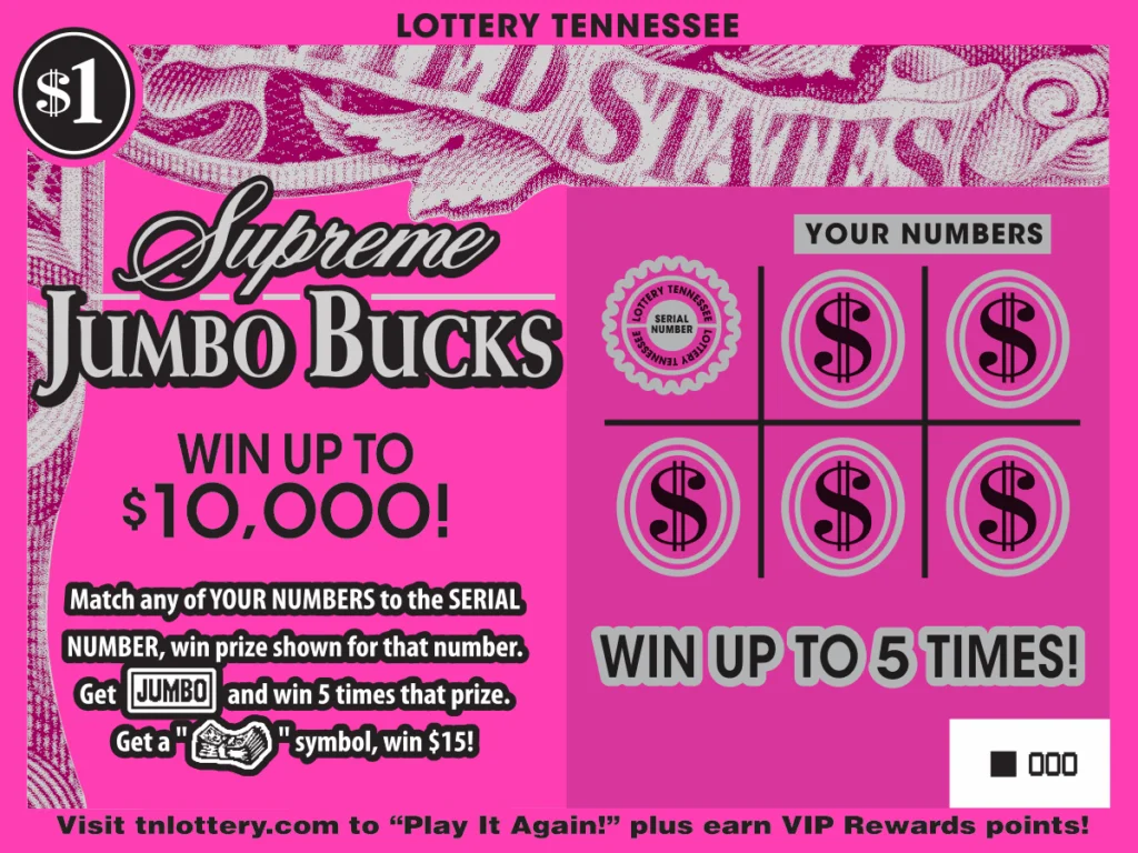 Supreme Jumbo Bucks (Game #1338)