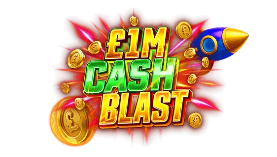 £1 Million Cash Blast scratch-off ticket