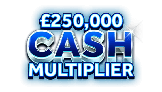 £250,000 Cash Multiplier scratch-off ticket