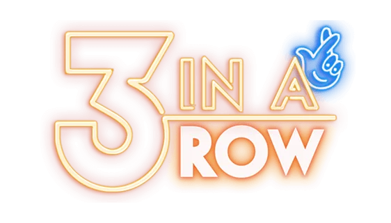 3 In A Row scratch-off ticket