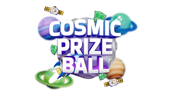 Cosmic Prize Ball scratch-off ticket