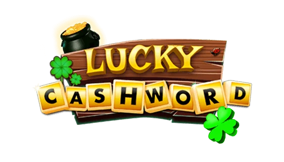 Lucky Cashword scratch-off ticket