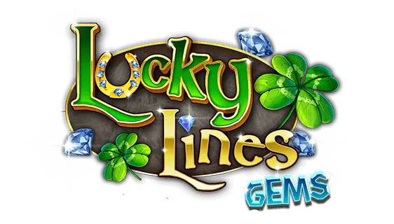 Lucky Lines Gems scratch-off ticket