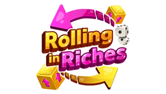 Rolling In Riches Pink scratch-off ticket