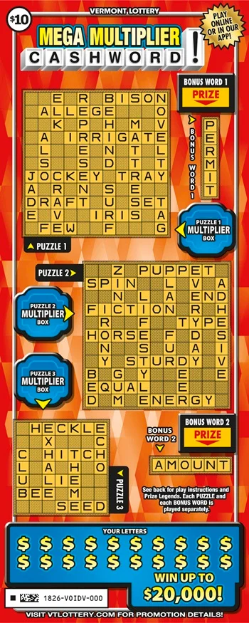 Mega Multiplier Cashword