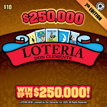 $250,000 LOTERIA 7th EDITION