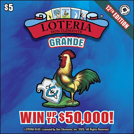 LOTERIA GRANDE 12TH EDITION scratch-off ticket