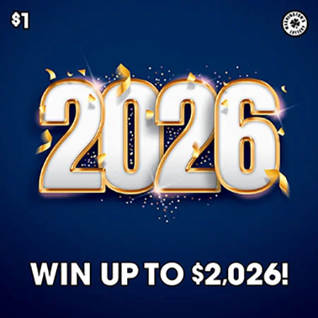 2026 scratch-off ticket