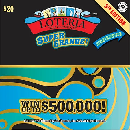 LOTERIA SUPER GRANDE 5TH EDIT