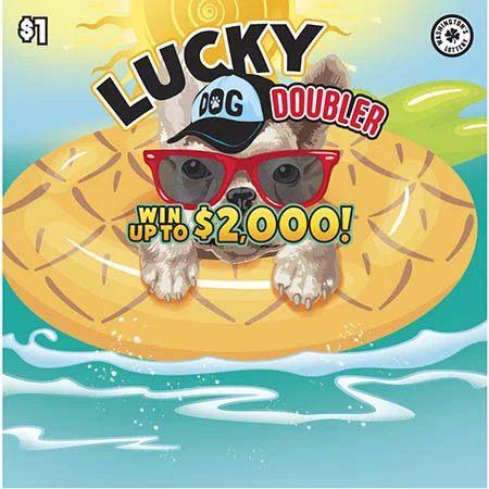 LUCKY DOG DOUBLER scratch-off ticket