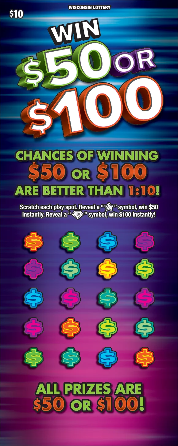 WIN $50 OR $100