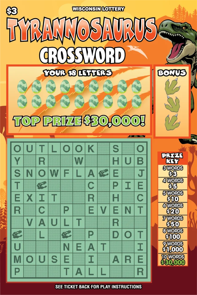 TYRANNOSAURUS CROSSWORD