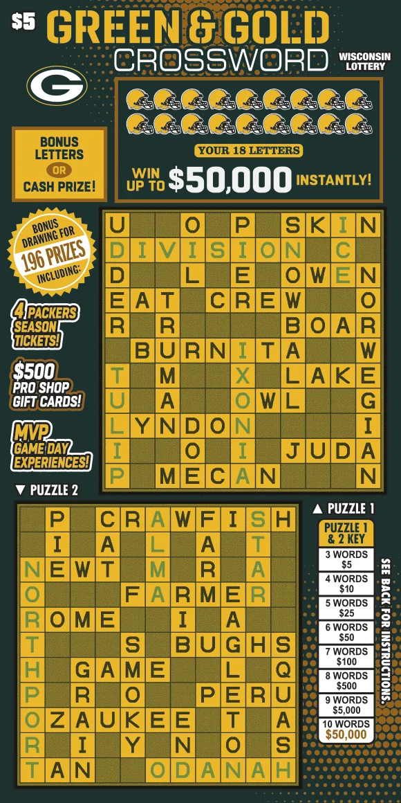 Wisconsin Just Launched 3 New Packers Scratch-Offs, Led by a $10 Game Rated 75