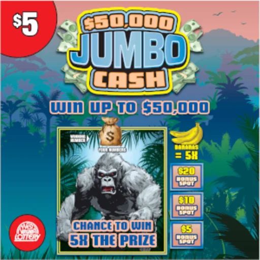 $50,000 JUMBO CASH