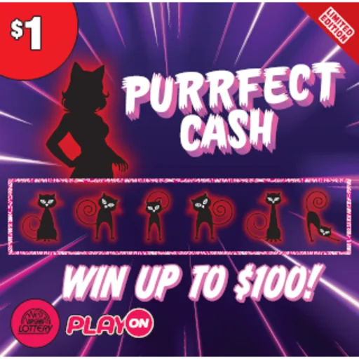 PURRFECT CASH - 7 ELVES scratch-off ticket