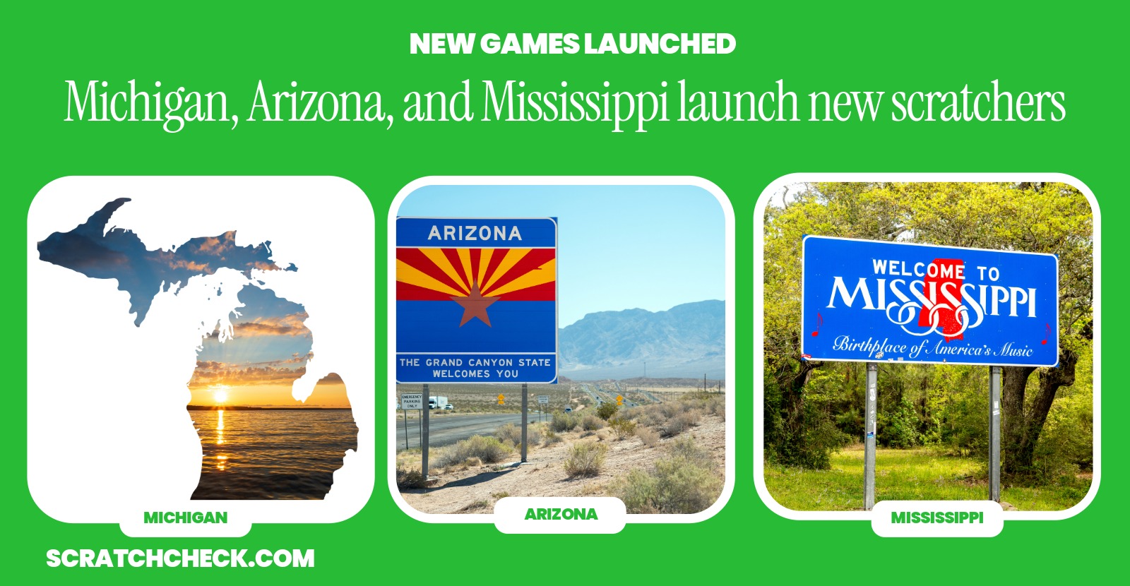 michigan arizona mississippi