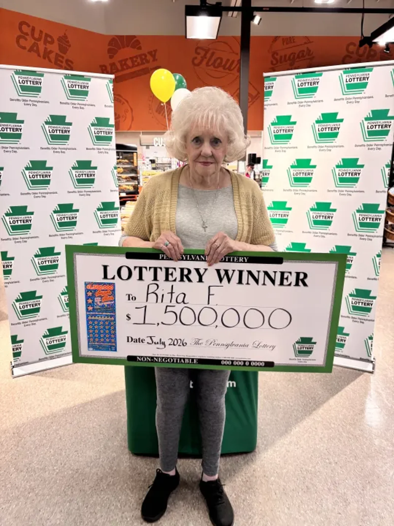An 86-year-old Woman Won $1.5 Million on a Pennsylvania Lottery Scratch-Off