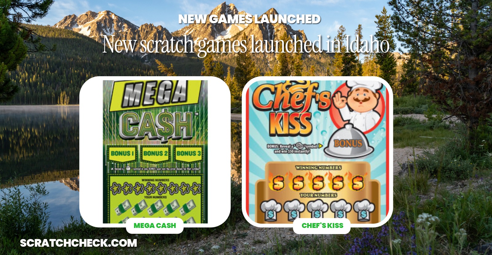 Idaho launched a $50 Mega Cash that enters as the 11th-best scratch game in the country