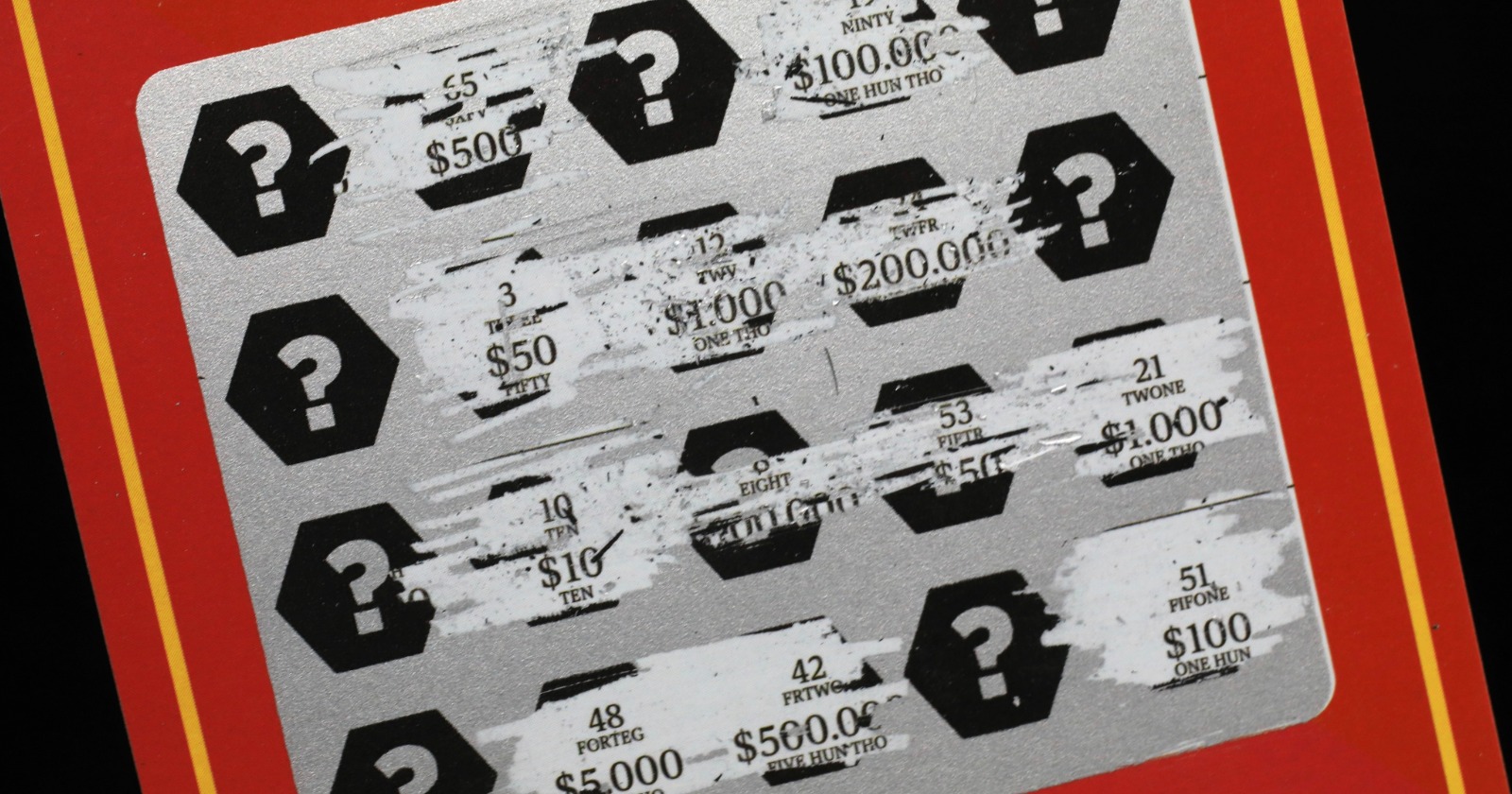 The average scratch-off game lasts about 14 months