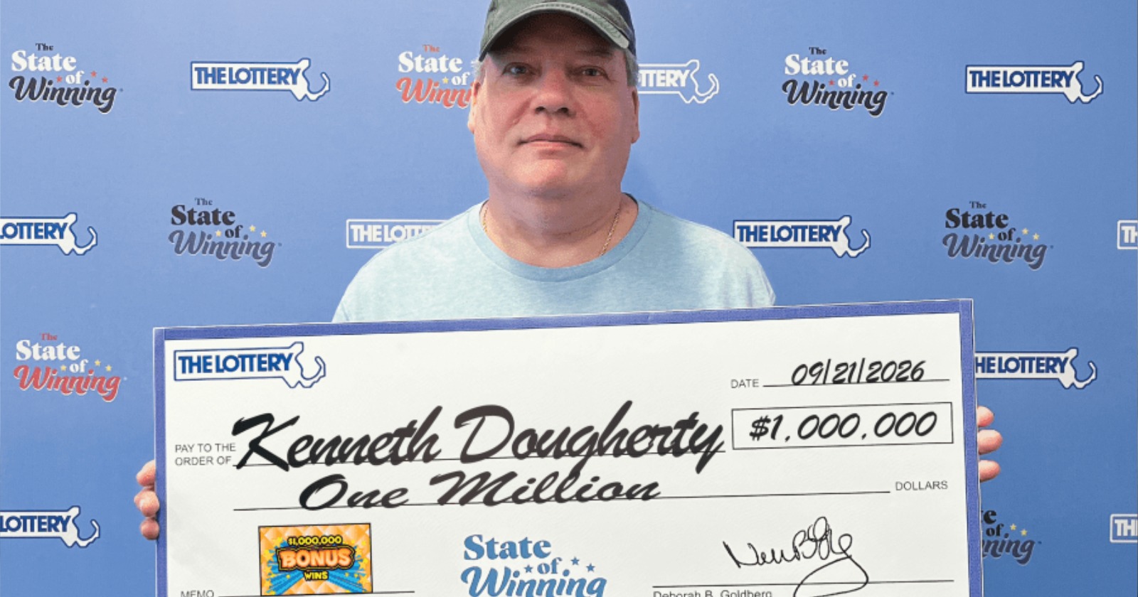 A Pittsfield man claimed the last $1 million on Massachusetts' $1,000,000 Bonus Wins