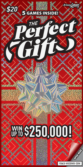 Arizona's six holiday scratchers are out, and the $20 Perfect Gift rates second in the state