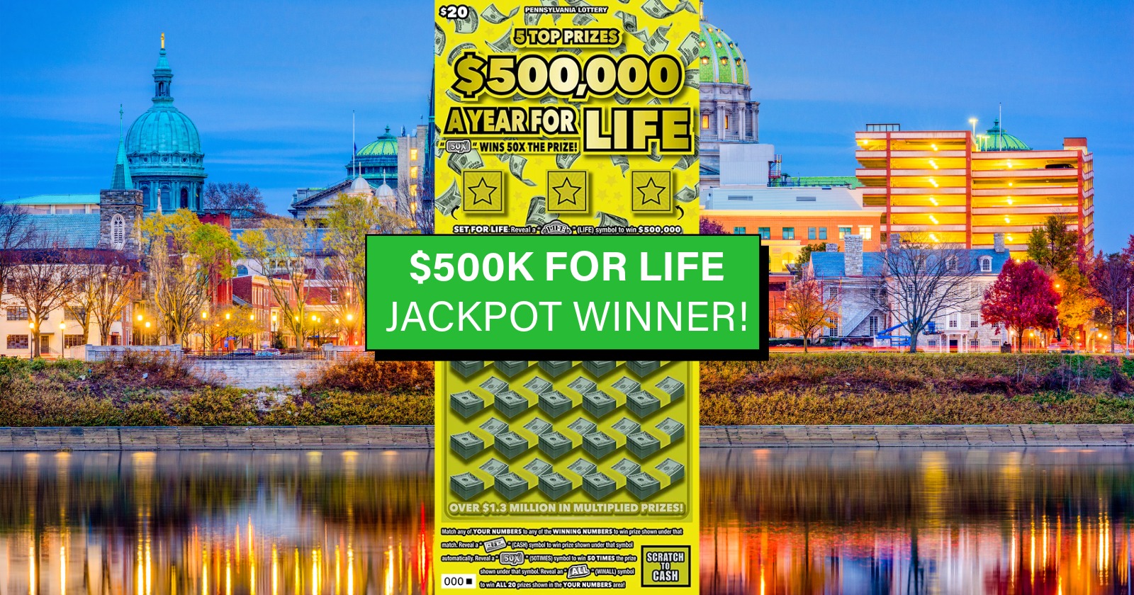 Two Pennsylvania scratch-offs worth $8.25 million were sold in Allegheny County