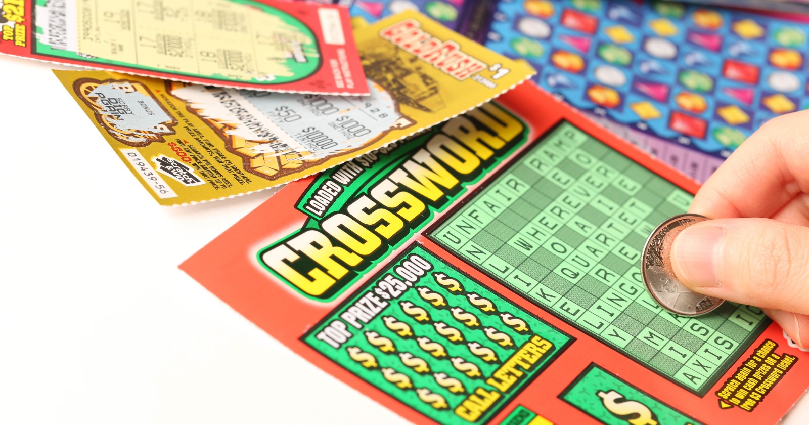 The odds of winning $1,000 or more on a scratch-off, from $1 tickets to $50