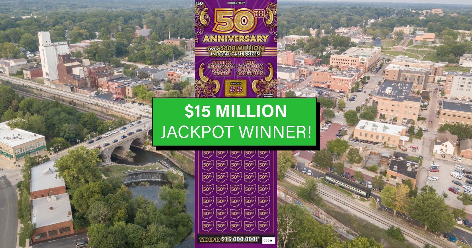 Ohio couple thought they won $600,000 on a $50 scratch-off, it was actually $15 million