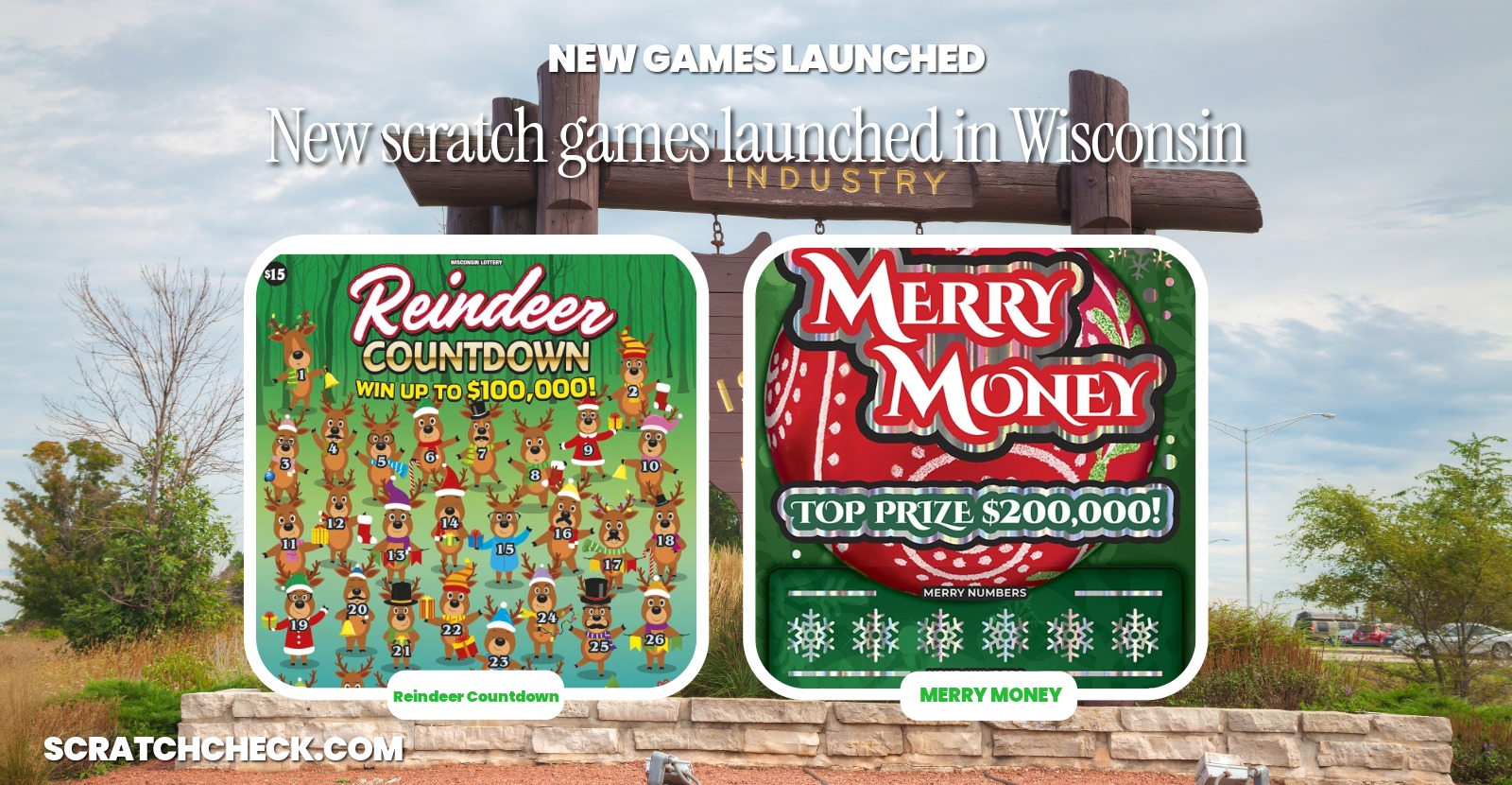 Wisconsin's holiday scratch-offs include a $15 ticket, just one of three sold anywhere in the US