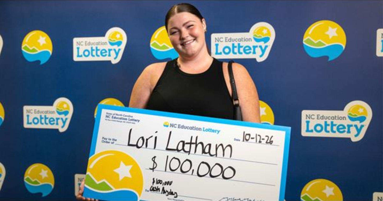 Salisbury woman wins $100,000 on a $30 scratch-off and plans to open her own hair salon